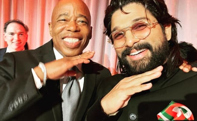 Allu Arjun thanks NY Mayor for honouring him